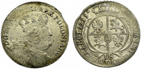 Germany, Saxony, Friedrich August II, 18 groschen 1755, Leipzig