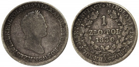 Kingdom of Poland, 1 zloty 1830
