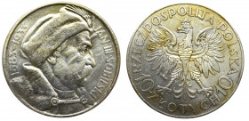 II Rzeczpospolita, 10 złotych 1933 Sobieski R