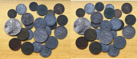 KP, Ober Ost, II RP i okupacja, zestaw monet