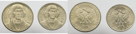 PRL, Zestaw 2 x 10 złotych Kopernik
