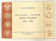 Janusz Kurpiewski - Katalog-Cennik monet polskich 1916-1988