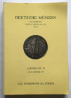 Katalog aukcyjny Deutsche Münzen 70/1997 r. - ciekawe i rzadkie, polskie i polsko-saskie monety