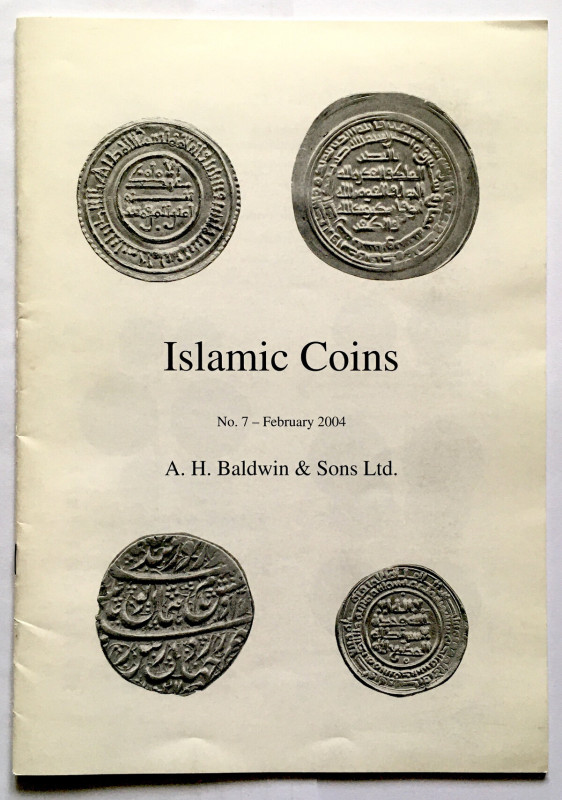 Katalog aukcyjny, A.H. Boldwin & Sons Ltd. Islamic Coins N.7/2004 r - bardzo duż...