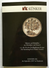 Katalog aukcyjny, Künker 296/2017 r - bardzo rzadkie ciekawe, monety polskie i polsko-saskie