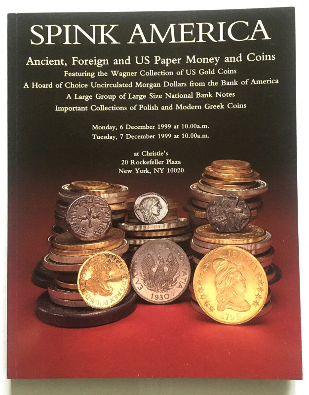 Katalog aukcyjny, Spink America 1999 r - An Important Collection of Polish Coins...