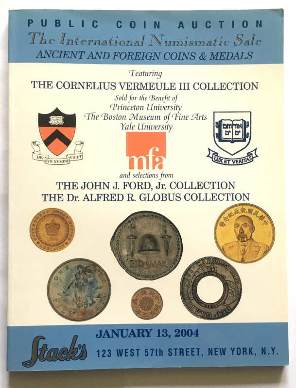 Katalog aukcyjny, Stacks Public Coin Auction 2004 r - rzadkie i ciekawe, monety ...