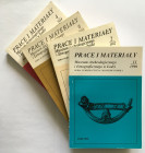 Prace i Materiały Muzeum Archeologicznego i Etnograficznego w Łodzi 4/1984, 6/1986, 2/1982, 11/1996