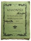 Wiadomości Numizmatyczno-Archeologiczne Nr 51/1902 rok