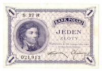 II RP, 1 złoty 28 lutego 1919