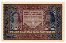 II RP, 5000 marek polskich 1920 III Serja AO