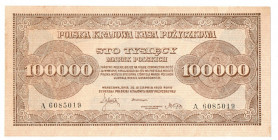 II RP, 100.000 marek polskich 1923 A