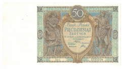 II RP, 50 złotych 1925 28 sierpnia 1925 L