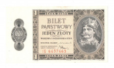 II RP, 1 złoty 1938 1 października 1938 IG