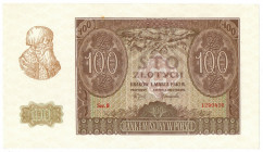 Generalne Gubernatorstwo, 100 złotych 1940 B