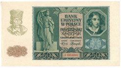 Generalne Gubernatorstwo, 50 złotych 1940 A