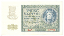 Generalne Gubernatorstwo, 5 złotych 1940 A