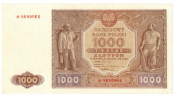 PRL, 1000 złotych 1946 H