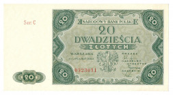 PRL, 20 złotych 1947 C