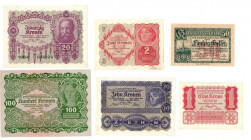 Węgry, zestaw banknotów
