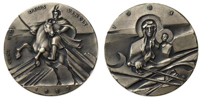 Polska, medal - ceni vidi deus vincit 
Grade: AU 

Medal, Medaille Medale pol...