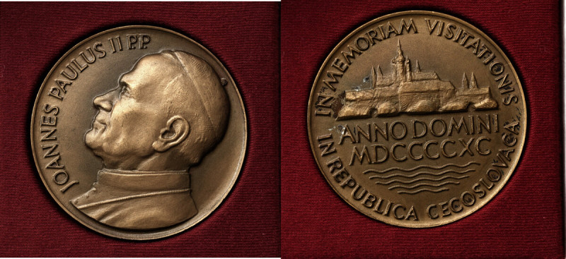 Czech Republic, medal - John Paul II 
Grade: UNC 

Medale zagraniczne