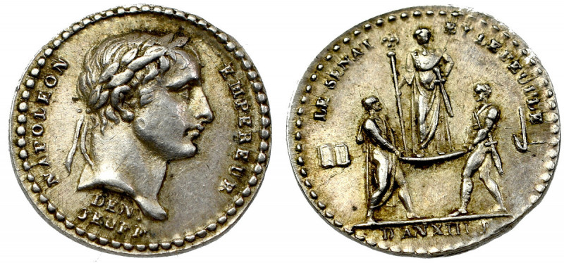 France, Napoleon I, Medal Le senat et le Peuple 
Grade: XF/XF+ 

Medale zagra...