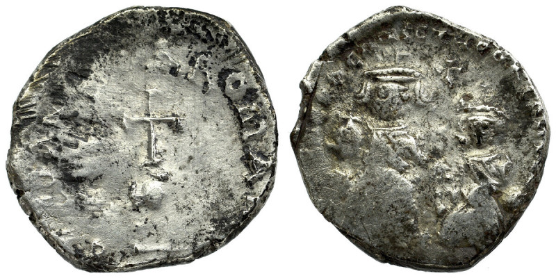 Bizancjum, Hexagram Czytelny przykład mennictwa Bizancjum. 

Grade: VF+ 

Cр...