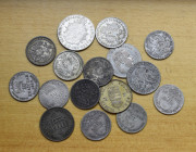 Austria, Franz Joseph, set silver coins