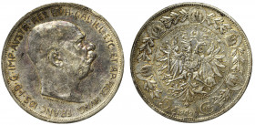 Austria-Hungary, Franz Joseph, 5 corona 1908
