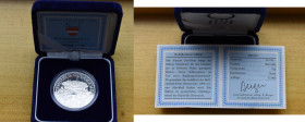 Austria, 100 Szylingów 1993 Srebro