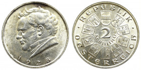 Austria, 2 schylling 1928