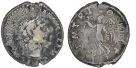 Roman Republican. Trajan. AD 98-117. AR Denarius (19mm, 3.49g). Rome mint. Struck AD 101-102. Laureate head right / Victory standing left. RIC II 67; ...