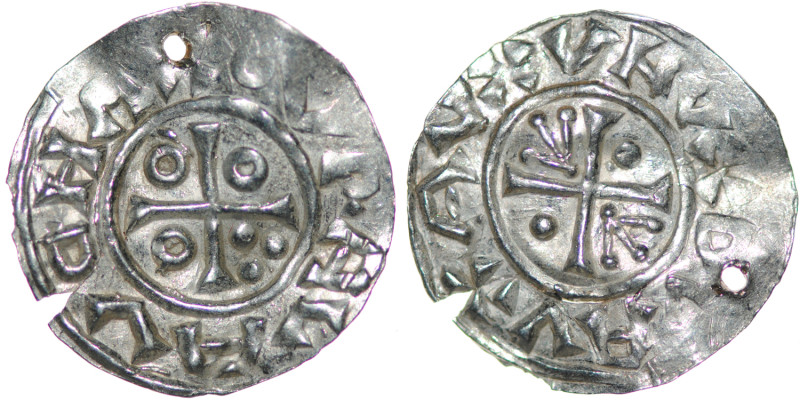 Czech Republic. Boleslav III 999-1002/3. AR Denar (19mm, 0.88g). Prague mint. DV...