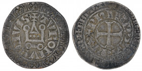 France. Philippe IV 1285-1314. Tournose (24mm, 3.28g). +TVRONVS ' CIVIS / +PhILIPPVS REX. van Hengel 215.01. Lausanne 74. Very Fine.