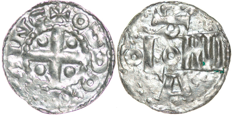Germany. Soest. 11th century. AR Denar (18mm, 0.96). Cologne mint. +ODDO+[IVI]PI...