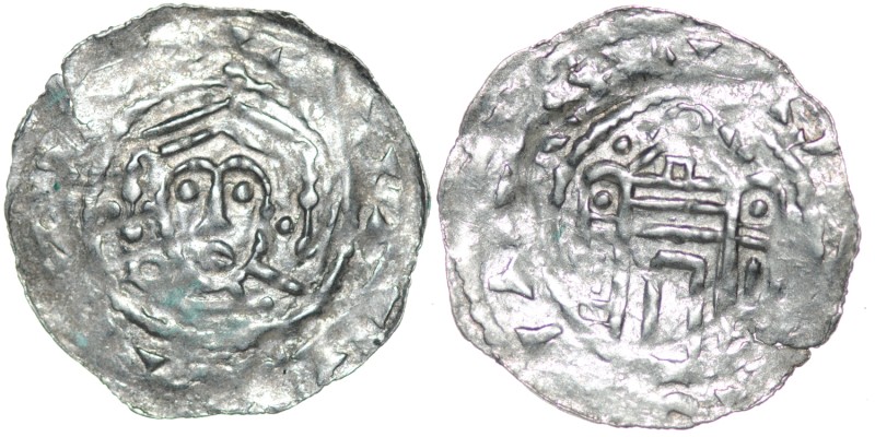 Germany. Duchy of Bavaria. Henry IV 1056-65. AR Denar (20mm, 0.53g). Regensburg ...