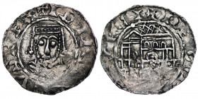 Germany. Duchy of Bavaria. Henry IV 1056-84. AR Denar (20.5mm, 1.18g). Regensburg mint. +HEIN[RIC]VS REX, crowned bust facing /+REGN[ESPV]RC, view ove...