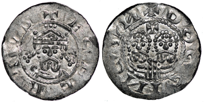 The Netherlands. Friesland. Ekbert II 1068-1077. AR Denar (18mm, 0.57g). Dokkum ...