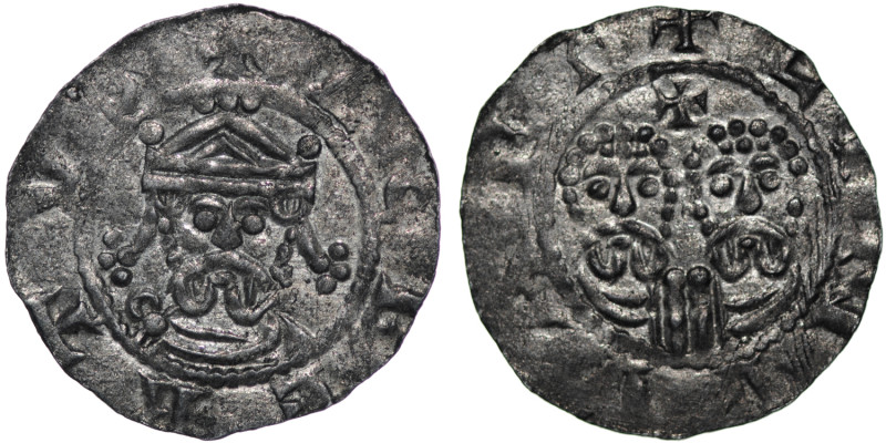 The Netherlands. Friesland. Ekbert II 1068-1077. AR Denar (18mm, 0.60g). Leeuwar...