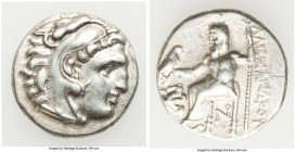 MACEDONIAN KINGDOM. Alexander III the Great (336-323 BC). AR drachm (16mm, 4.23 gm, 5h). VF. Posthumous issue of Lampsacus, ca. 310-301 BC. Head of He...