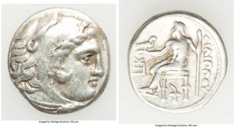 MACEDONIAN KINGDOM. Philip III Arrhidaeus (323-317 BC). AR drachm (17mm, 4.26 gm...
