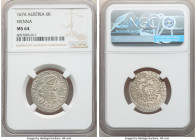 Leopold I 6 Kreuzer 1674 MS64 NGC, Vienna mint, KM1185. Light pearl gray toning. 

HID09801242017

© 2020 Heritage Auctions | All Rights Reserved