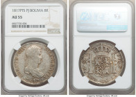 Ferdinand VII 8 Reales 1817 PTS-PJ AU55 NGC, Potosi mint, KM84.

HID09801242017

© 2020 Heritage Auctions | All Rights Reserved