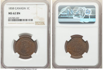 Victoria Cent 1858 MS62 Brown NGC, London mint, KM1. Muted olive-brown surfaces. 

HID09801242017

© 2020 Heritage Auctions | All Rights Reserved