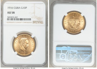 Republic gold 10 Pesos 1916 AU58 NGC, Philadelphia mint, KM20. AGW 0.4838 oz. 

HID09801242017

© 2020 Heritage Auctions | All Rights Reserved