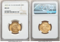 Christian IX gold 20 Kroner 1873 (h)-CS MS64 NGC, Copenhagen mint, KM791.1. AGW 0.2593 oz. 

HID09801242017

© 2020 Heritage Auctions | All Rights...