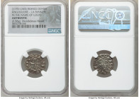 La Marche. Hugh IX-X 3-Piece Lot of Certified Deniers ND (1170-1245) Authentic NGC, Average weight 0.90gm. In the name of Louis. Sold as is, no return...