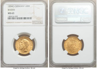 Baden. Friedrich I gold 20 Mark 1894-G MS63 NGC, Karlsruhe mint, KM270.

HID09801242017

© 2020 Heritage Auctions | All Rights Reserved