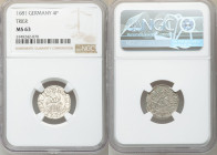 Trier. Johann Hugo 4 Pfennig 1681 MS63 NGC, KM138.

HID09801242017

© 2020 Heritage Auctions | All Rights Reserved